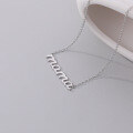 wholesale 925 Sterling Silver Mama Letter Necklace Women's Mother's Day Gift Ins。-0-4