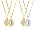 wholesale S925 Sterling Silver Sun Moon-0-4