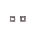 wholesale S925 Sterling Silver Minimalist Geometric Zircon Earrings for Women, Sweet and Stylish Delicate Luxury Stud Earrings-0-4