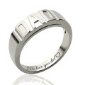 wholesale Metal Wide Band DAD Engraved Ring for Father's Day Gift, Cross-Border Europe & America Best-Seller Jewelry for Men-0-0