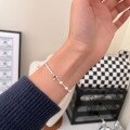 wholesale S925 Sterling Silver Butterfly Freshwater Pearl Bracelet for Women, Fashionable Sweet Design with a High-End Sense and Versatile Style-0-3