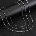 wholesale S925 Sterling Silver Cloud Select Exquisite Cut Edge Beaded Chain Necklace for Women, Minimalist Luxury Small Batch Design Sensibility Wholesale-0-3