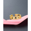 wholesale S925 Silver Korean Japanese Style Fashion Sweet Heart Ring Women Creative Hollow Heart Shape Diamond Inlaid Open Adjustable Ring Wholesale-0-2