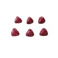 wholesale Metal material sand scattered beads accessories natural purple gold sand three-dimensional triangle family portrait spacer beads DIY hand-braided scattered beads accessories-0-4
