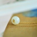 wholesale 18K Gold with certificate Jadeite Pendant Necklace, small and niche luxury style, designed with Hetian jade accessory-0-2