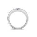 wholesale S925 Silver Classic Channel-Set 20mm Moissanite Ring for Women, Cross-Border Wish Best-Seller, Daily Versatile Stacking Ring-0-4