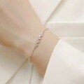 wholesale "Metal material cross-border European and American magical olive leaf bracelet for women, Korean-style minimalist luxury forest niche design high-end hand accessory"-0-0