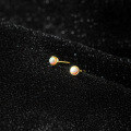 wholesale Sterling Silver Synthetic Opal Earrings Women Small Studs Synthetic Opal Ear Jewelry G9943-0-1