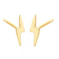 wholesale 925 Sterling Silver Lightning Bolt Earrings for Cross-Border Markets, Petite Mini Stackable Studs Factory Wholesale-0-0