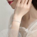 wholesale 925 Sterling Silver Hand Chain for Women, Ins Small and Unique Design Shining Phoenix Tail New Style Minimalist Best Friend Jewelry Gift for Girls-0-3