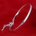 wholesale S990 Silver Electroplated Source Factory New Korean Fashion Minimalist Ladies Bracelet Jewelry Wholesale-0-3