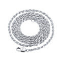 wholesale S925 Sterling Silver Cloud-Pull Jewelry Twist Rope Chain 15mm Factory Direct Wholesale-0-4