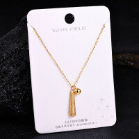 Sterling Silver Gilded Diamond-Cross Pikaxiou Pendant Necklace-S925 Sterling Silver YD1-0615 925 Silver