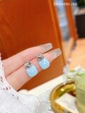 wholesale 925 Sterling Silver Korean-style Fashion Design Sense Waterdrop Earrings, Commuting Versatile Niche Personality Temperament Sexy Small Earrings-0-15