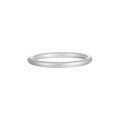 wholesale S990 Sterling Silver Minimalist Smooth Plain Circle Ring for Women, Small and Unique with an Ins High-End Sandblasted Finish-0-6