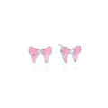 wholesale Sterling Silver Drip Oil Minimalist Personality Student Fresh and Sweet Butterfly Earrings Korean Style Fashion Ear Accessories-0-4