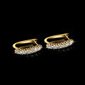 S925 Sterling Silver Moissanite Geometric Stud Earrings-0-0