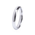 wholesale S925 Sterling Silver Cross-Border Drop Shipping Couple's Plain Band Ring Set, Unisex Fashion Versatile Index Finger Ring-0-4