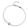 S925 Silver Bubble Bracelet with Champagne Gold/Rose Gold Plating-0-3