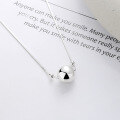 wholesale S925 sterling silver Korean-style minimalist round ball wish-fulfilling trendy versatile-0-1