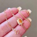 wholesale S925 sterling silver full-body AB square bracelet, delicate, fashionable, elegant, gentle, and versatile for women-0-0