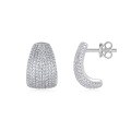 wholesale 925 Sterling Silver Cross-Border Best-Selling Moissanite Fashion Earrings with Premium Elegant Non-Tarnish Hook-0-1