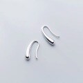 wholesale S925 Sterling Silver Maker's Water Drop Earrings for Women, Summer New Trendy Hook Earrings, Minimalist Studs, Niche Ins-style Jewelry-0-0