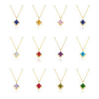 wholesale 925 Sterling Silver Jewelry Customization from Source Manufacturer – December Birthstone Pendant OEM & ODM Wholesale-K gold>925 silver