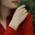 wholesale White Gold Plated S925 Silver Dreamy Color Diffuse Bracelet Moissanite New Jewelry Source Factory Wholesale-0-3