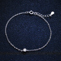 925 Silver Moissanite T Bubble Bracelet for Women Live Factory Direct-0-0