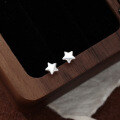 wholesale S925 Sterling Silver Mini Star Earrings For Women-0-2