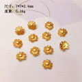 wholesale Gold-plated S925 Silver Nine-Tailed Fox Coin Charm Beads Bracelet Necklace Accessories DIY Components-0-11