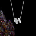 Sterling Silver Women's Necklace New Style Fade-Resistant Luxury-0-1