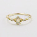 wholesale S925 Sterling Silver Japanese-style 24 Winter Exquisite Sweet Versatile Natural Australian Opal Ring-0-2