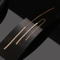 wholesale S925 Sterling Silver Cloud-Pull Jewelry 4A Zircon Ear Threads Fashionable Inlay European and American Internet-Famous Jewelry Manufacturer-0-3