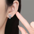 S925 Sterling Silver Butterfly Earrings, Elegant and Versatile, Wholesale-0-2