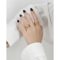 wholesale S925 Sterling Silver JB151 Korean-style Silver Ring with Ins-inspired Small Design, Irregular Multi-layer Wrapped Lines for Women-0-3