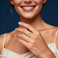 Sterling Silver Six-Claw Moissanite Fairy Star Ring Wholesale Direct-0-2