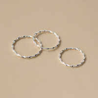 wholesale S925 sterling silver minimalist ins delicate niche design twisted thin ring R02318-S925 Silver Ring>Hong Kong 18