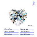 Metal Material, D Color VVS Moissanite Fancy Shape, 05-3ct with GRA, Wuzhou Factory Direct Cross-Border Supply-0-1