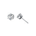 wholesale S925 Sterling Silver Korean-style Small and Delicate Single Diamond Stud Earrings, Fashion Student Mini Flash Diamond Earrings, Style G6785-0-4