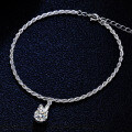 925 Silver Moissanite Rabbit Bracelet, Simple Women's Style, Live Factory Direct Sales on TikTok-0-4
