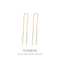 wholesale 925 Sterling Silver Cold and Chic Tassel Chain Earring for Women,。-0-0