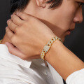 wholesale S925 Sterling Silver Cross-Border Amazon Best-Selling Cuban Chain with Moissanite 12mm Bracelet for European and American Hip-Hop Trendy Men-0-3