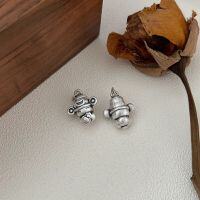 wholesale 3D Hard Silver Retro and Versatile Pendant Necklace, Chiheng S999 Solid Silver Yearly Fortune God-Sterling silver