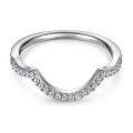 wholesale S925 Sterling Silver Set of Three Stackable Wedding Rings with Zirconia for Women-0-5