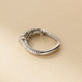 wholesale S925 Sterling Silver Korean Style Exquisite Minimalist Niche Design Zodiac Arabesque Pattern Ring R02771-0-4