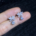 S925 Sterling Silver Butterfly Earrings, Elegant and Versatile, Wholesale-0-1