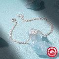 wholesale S925 Sterling Silver Women's Bracelet with Snowflake Pendant-0-3
