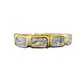wholesale Gold-plated jewelry new wish style 3*5mm rectangular zircon ring hot selling in cross-border-0-4
